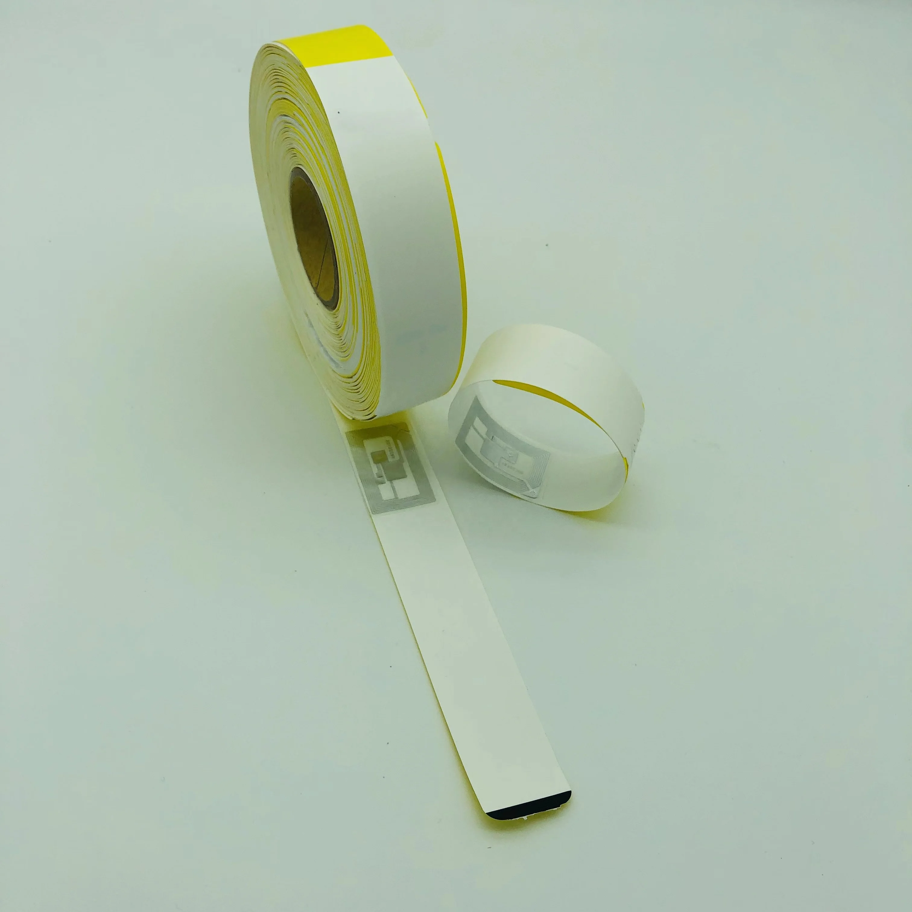 CMYK direct thermal printing paper Bracelet disposable  waterproof wristband on roll customized manufacturer