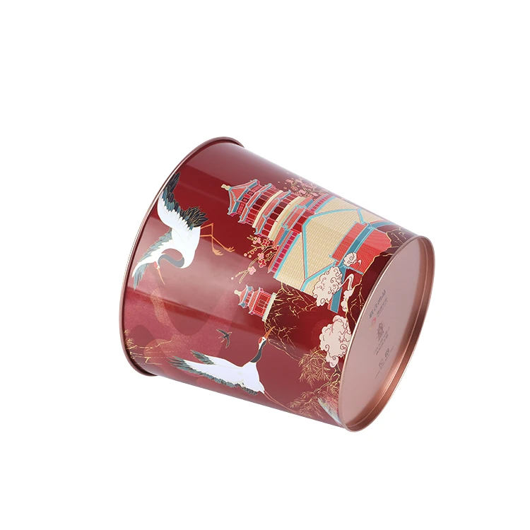 Large Gold Coffee Spice Tea Metal Canister Box Tins Cans Jar