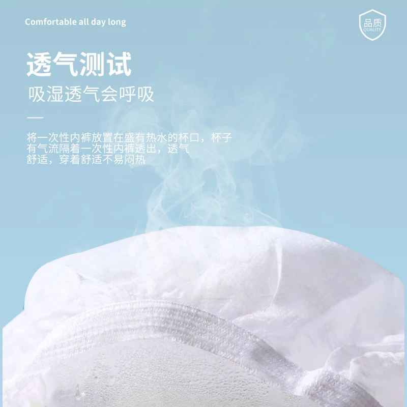 Disposable Breathable Non-Woven Spa Massage Underwear Panties for Women and Men Sundries