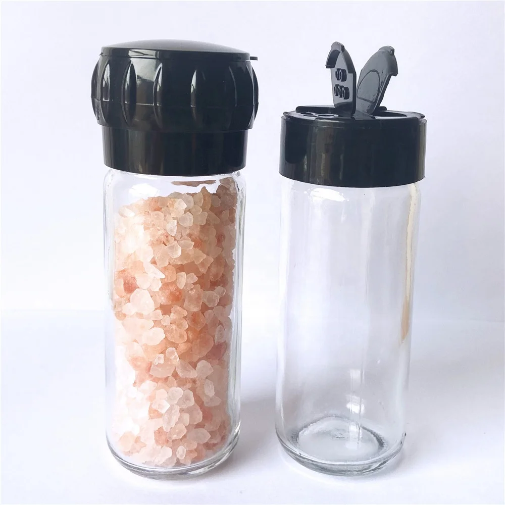 mini manual plastic spice grinder cap salt grinder containers pepper mill ceramic core condiment crusher