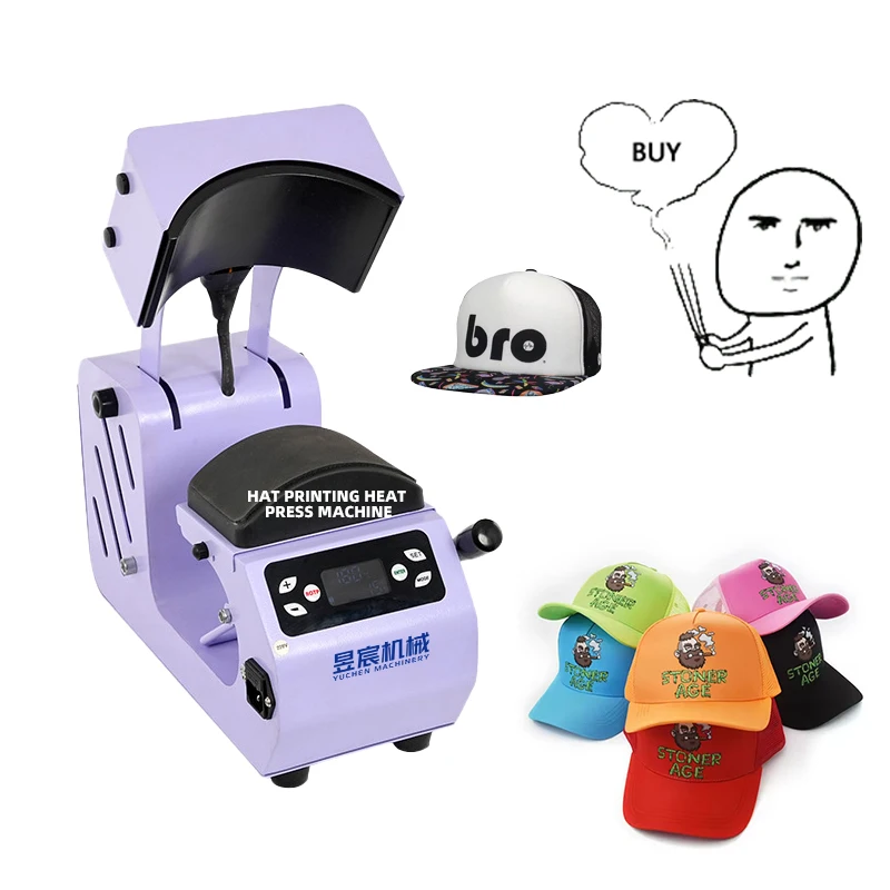 Home Use Personable Easy Operation DIY Cap Transfer Sublimation Machine Printing Machine Hat Heat Press Machine