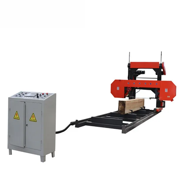 horizontal portable band sawmill Wood cutting Saw Machines Horizontal Band saw mill for woodworking