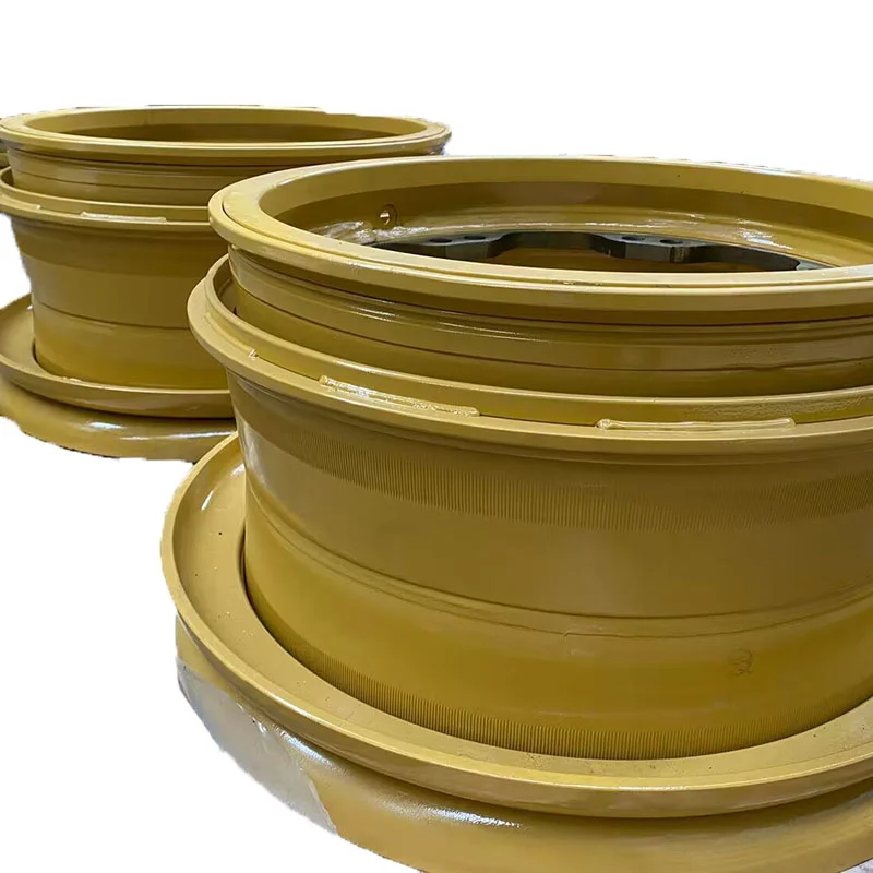 China Factory wholesale OTR Wheel Rim 5 pieces CAT 773, CAT 775 35x17.00/3.5 for dozer Tire size 24.00R35
