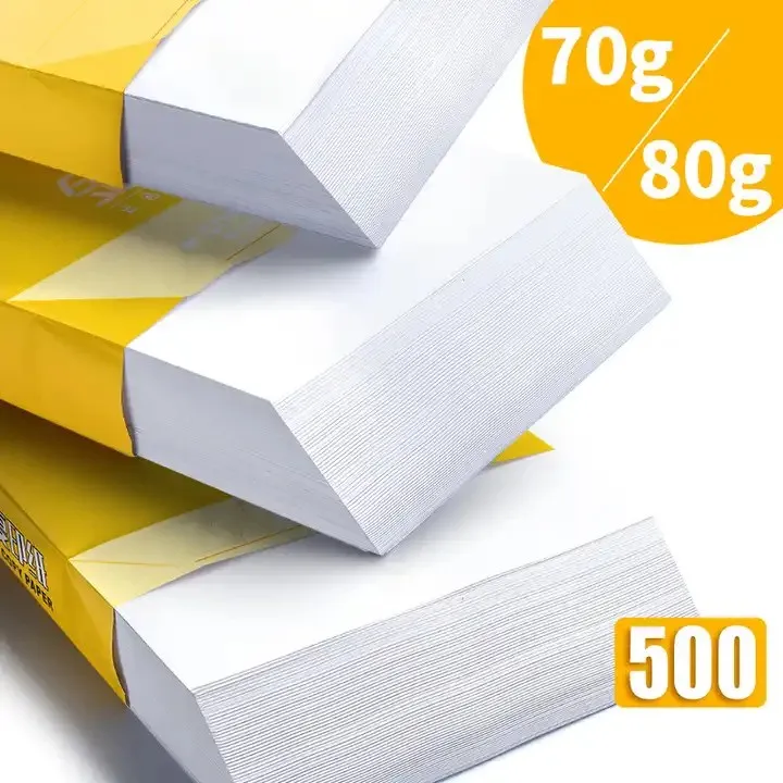 92 Bright A4 size office supplies printing Paper 75 gsm 20 lb 80gsm Copy Paper 8.5x11 inches one Ream (500 Sheets) letter size