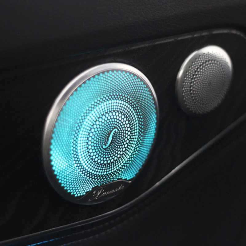 
Car Accessories Midrange Speaker Horn Cover Ambient Lights Glow Cover Ambient Light For Mercedes-Benz W213 
