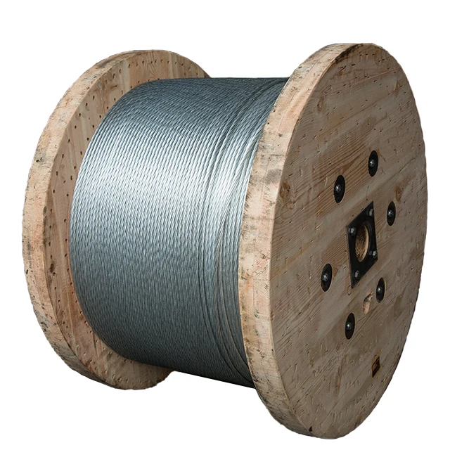 China Factory 7/1.04 mm 7/1.57 mm Heavily Galvanized Steel Wire Strand for Greenhouse