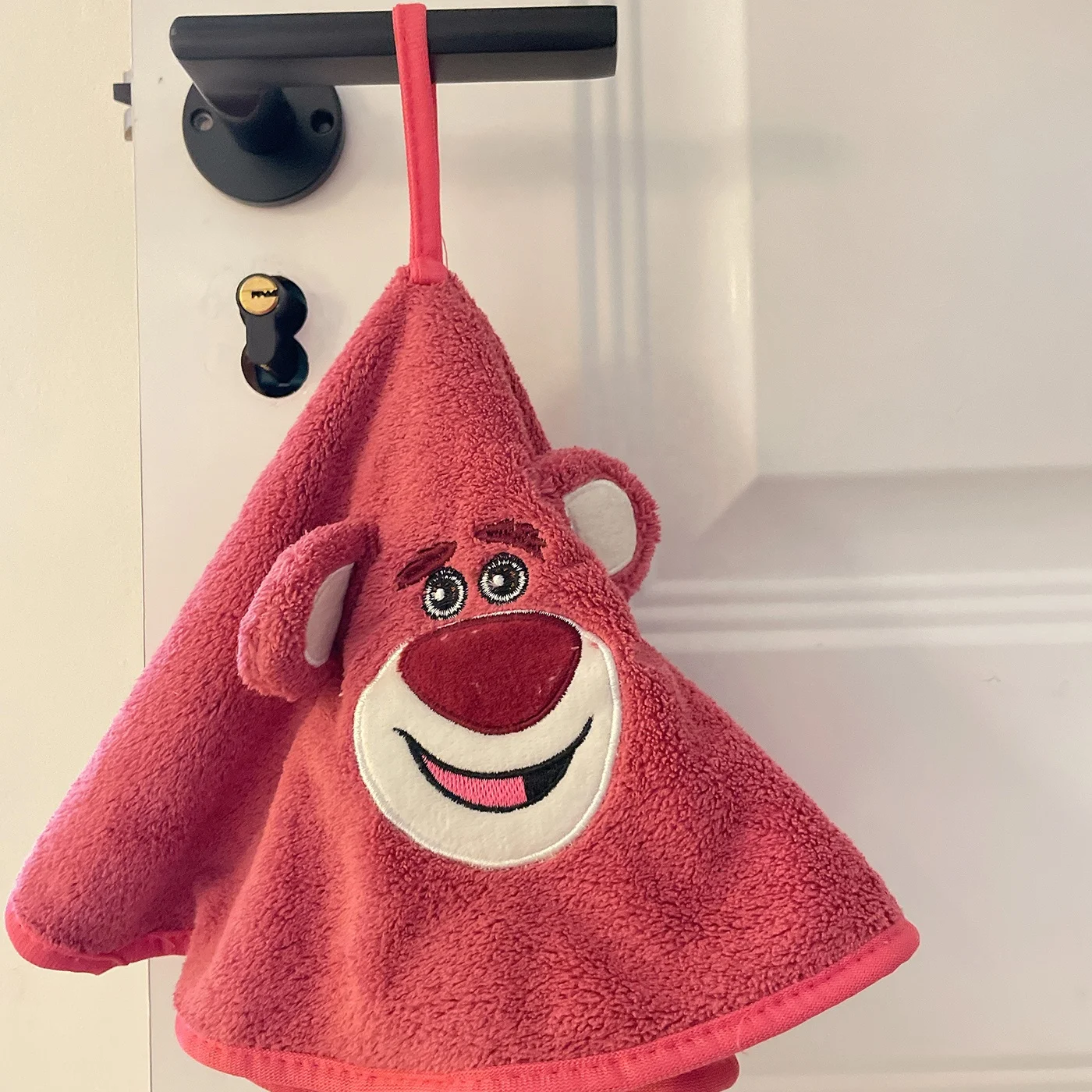 Naughty clouds umbrella shape coral towel hand towel with strong water absorption and fast dry kitchen towel for girls