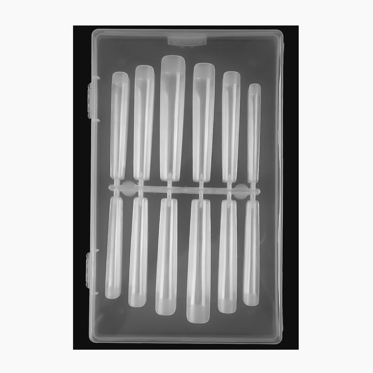 New Super Long Ballet Nail 120 Pieces Full Paste T-shaped False Nail Transparent Patch Long Box