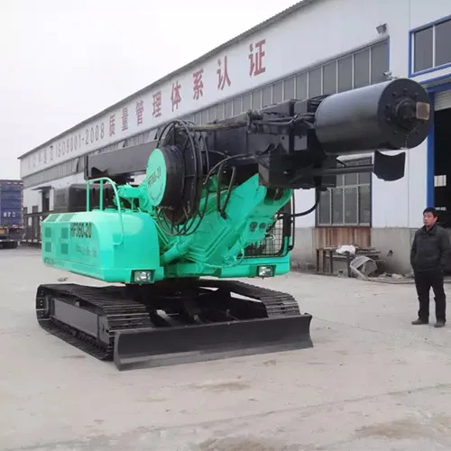 HF-360 CFA Method Long Screw Auger a Hydraulic Piling Pneumatic Rotary Piling Rigs Machine Manufacturer Mobile Travel Type 400MM
