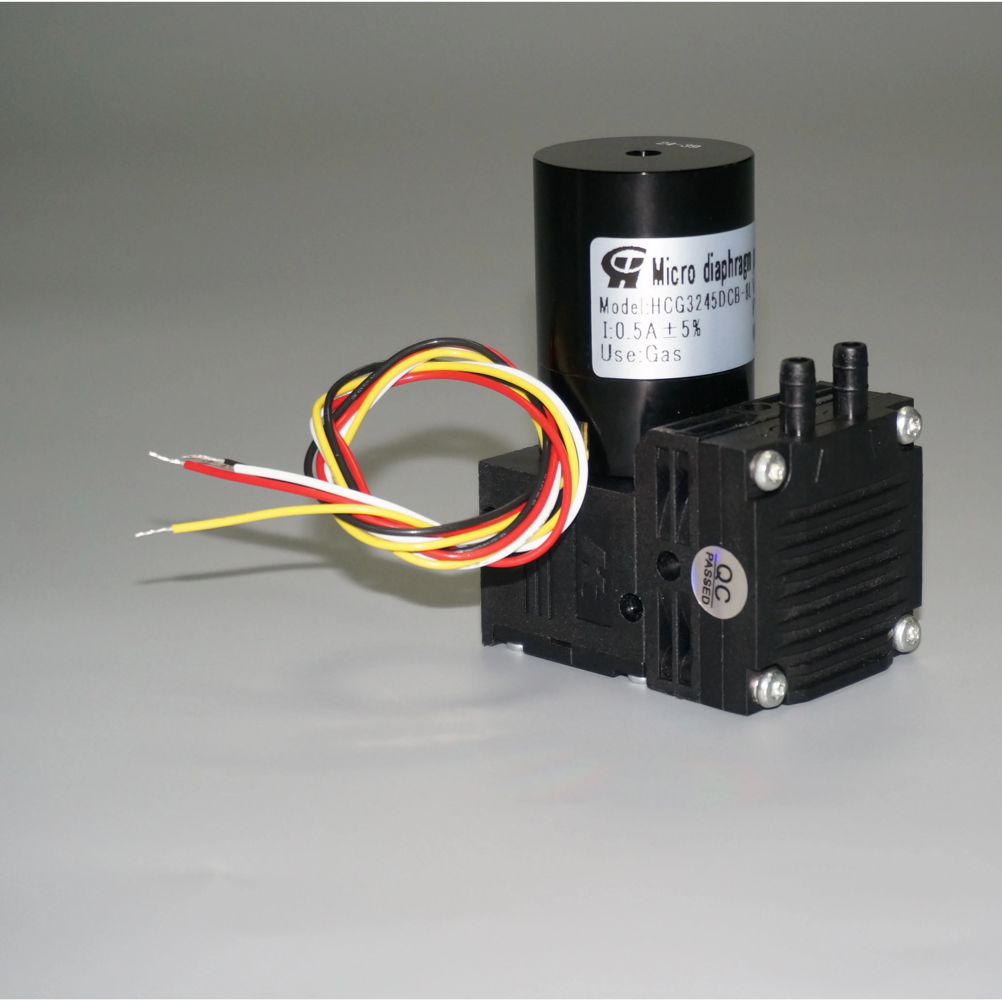 24v mini air  pump diaphragm pump double heads parallel connection
