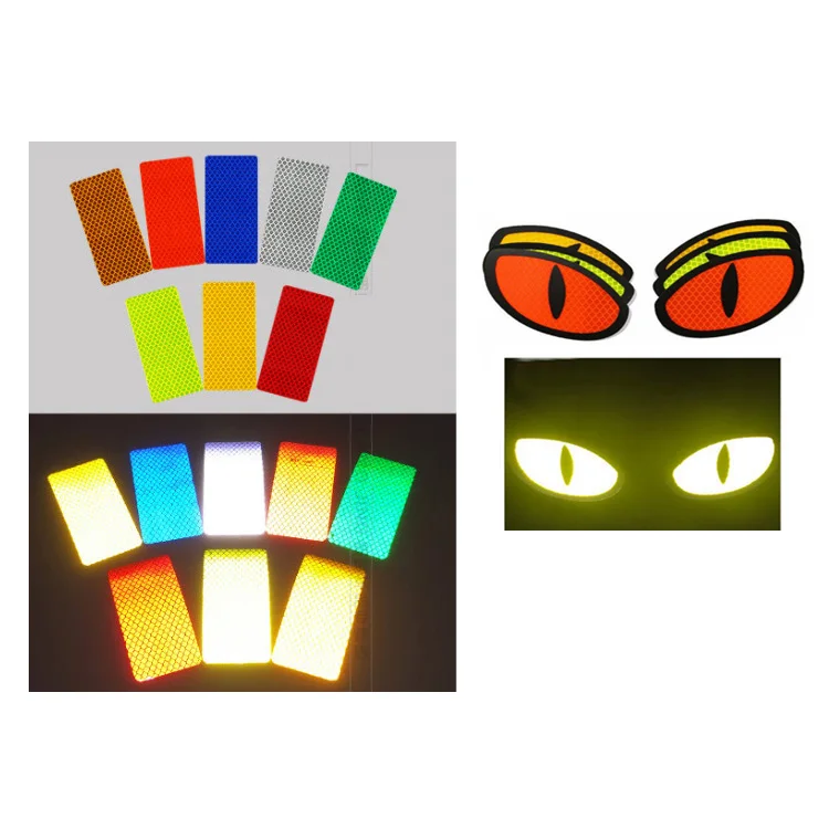 custom design high intensity adhesive arrow prints truck car body styling reflective decal reflector tape sticker for vehicle