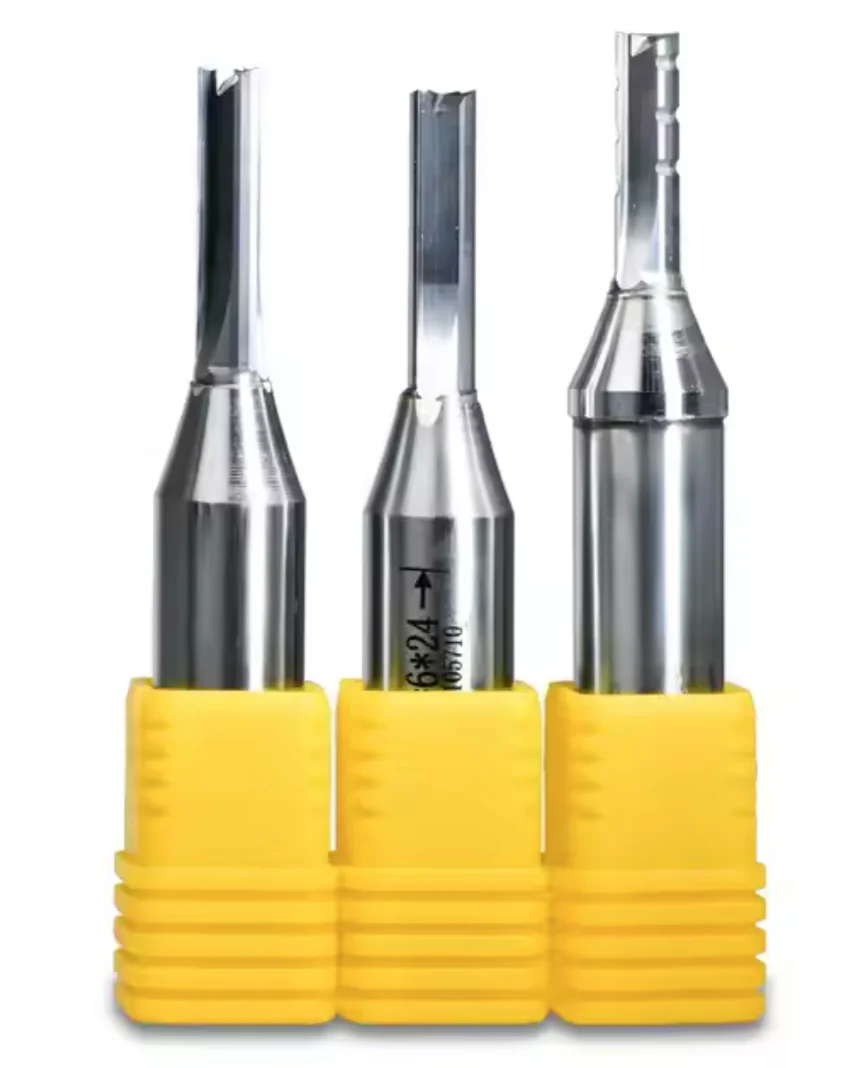 1/2 tct router bit hight quality all sizes Solid Carbide Tct 3 Flutes Straight Bits for Wood Milling Cutter cnc tools Router Bit