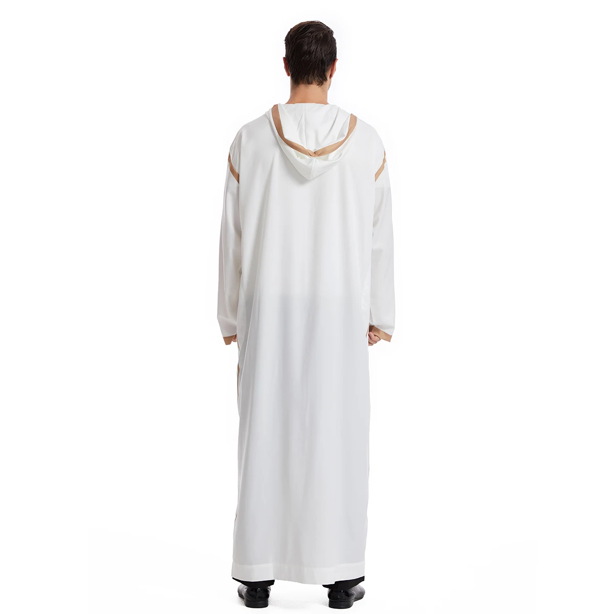 На заказ джеллаба летний марокканский Daffah Qamis Kaftan Kandura Plain Jubbah Dishdasha шифон Jalabiya Thobe мужские мусульмане