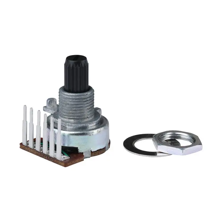 WH161AG Model Volume Control Insulating Shaft Rotary Carbon Film Potentiometer B10k b504 16mm