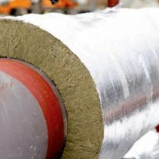 foil heat resistant insulation rock wool pipe insulation prices rock wool pipe tube supplier