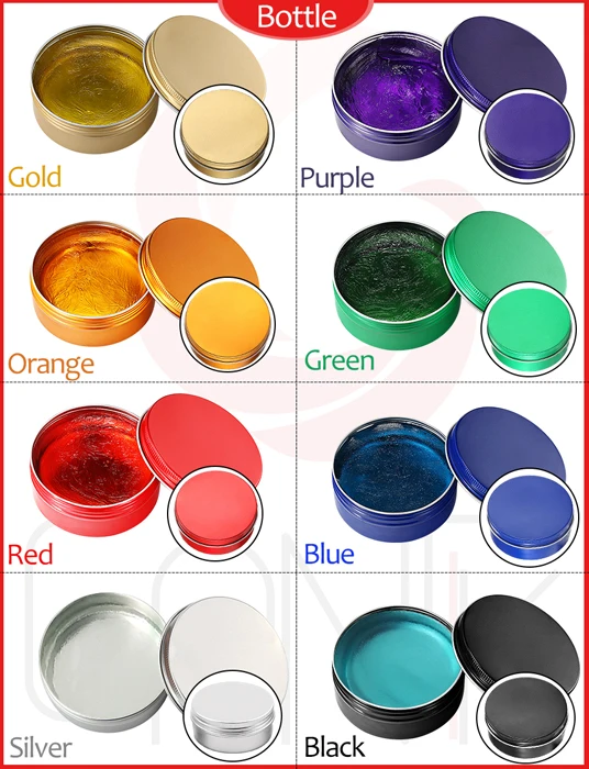 Create your brand water based hair styling wax anti flake