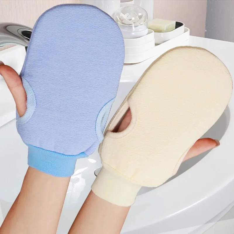 Gloves for Shower Body Brush Towel Foam Body Scrubber Bath for Peeling Exfoliating Body Cleaning Scrub Exfoliating Sponge