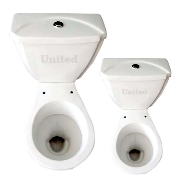 Irani WC Two Piece S / P Trap WC Sanitary Ware with Dual Flush System Soft Seat Cover and Bidet