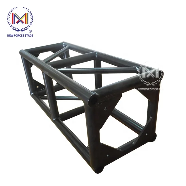 Алюминиевая ферма, круглая черная Ферма для сцены, для диджейской будки, концерта/мероприятия