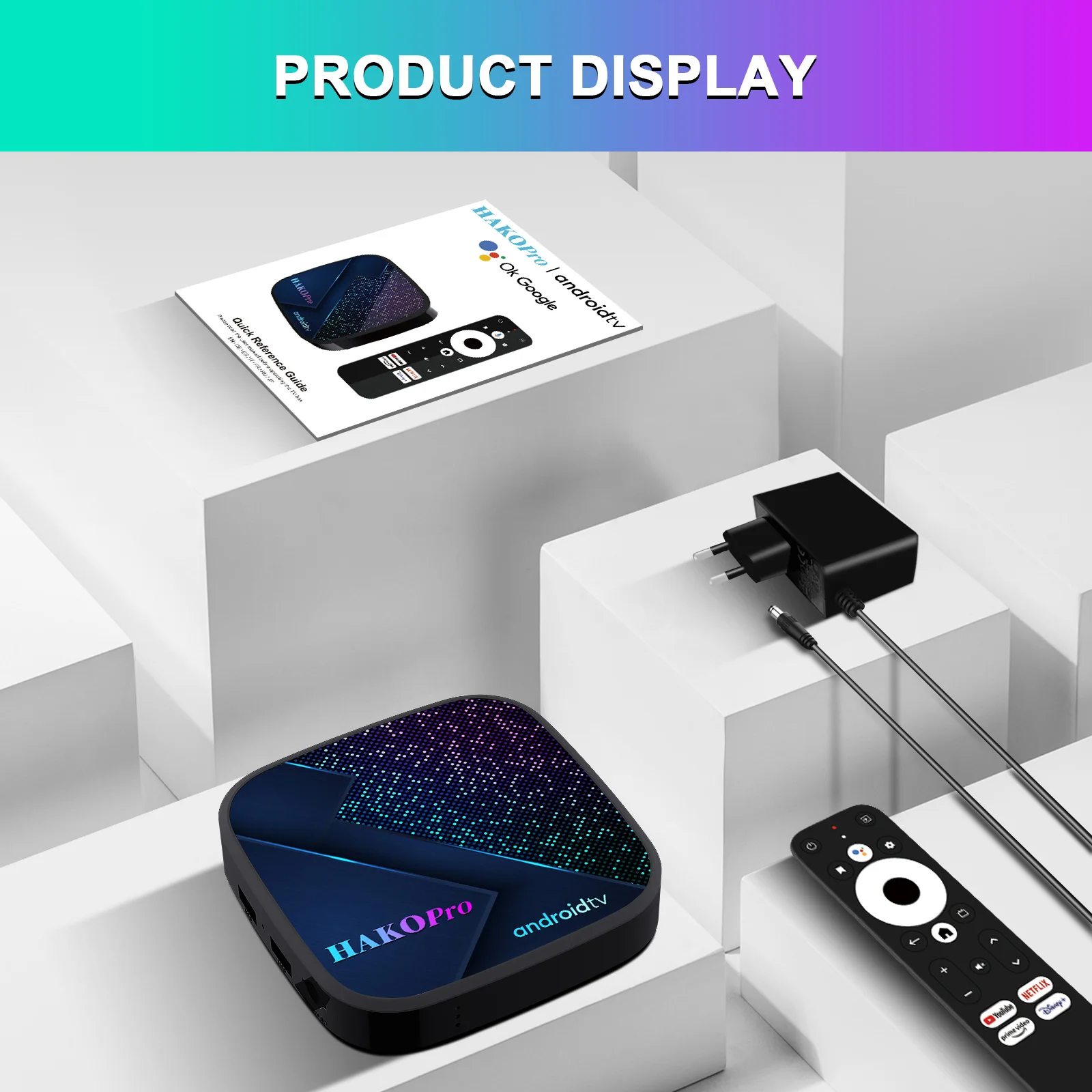 Приставка Смарт-ТВ tx 12 2 + 16 ГБ amlogic s905y4 android 11