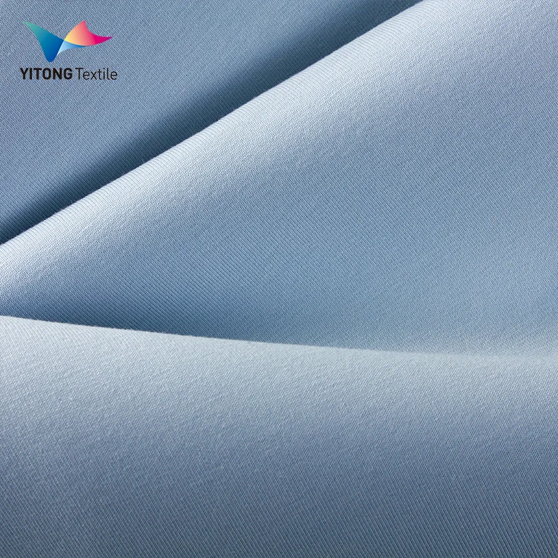 Wholesale 40S/30D Knitted Fabric 39% Cotton 39% Modal 15% Polyester 7% Spandex Fabric for Hoodie Sweatshirt