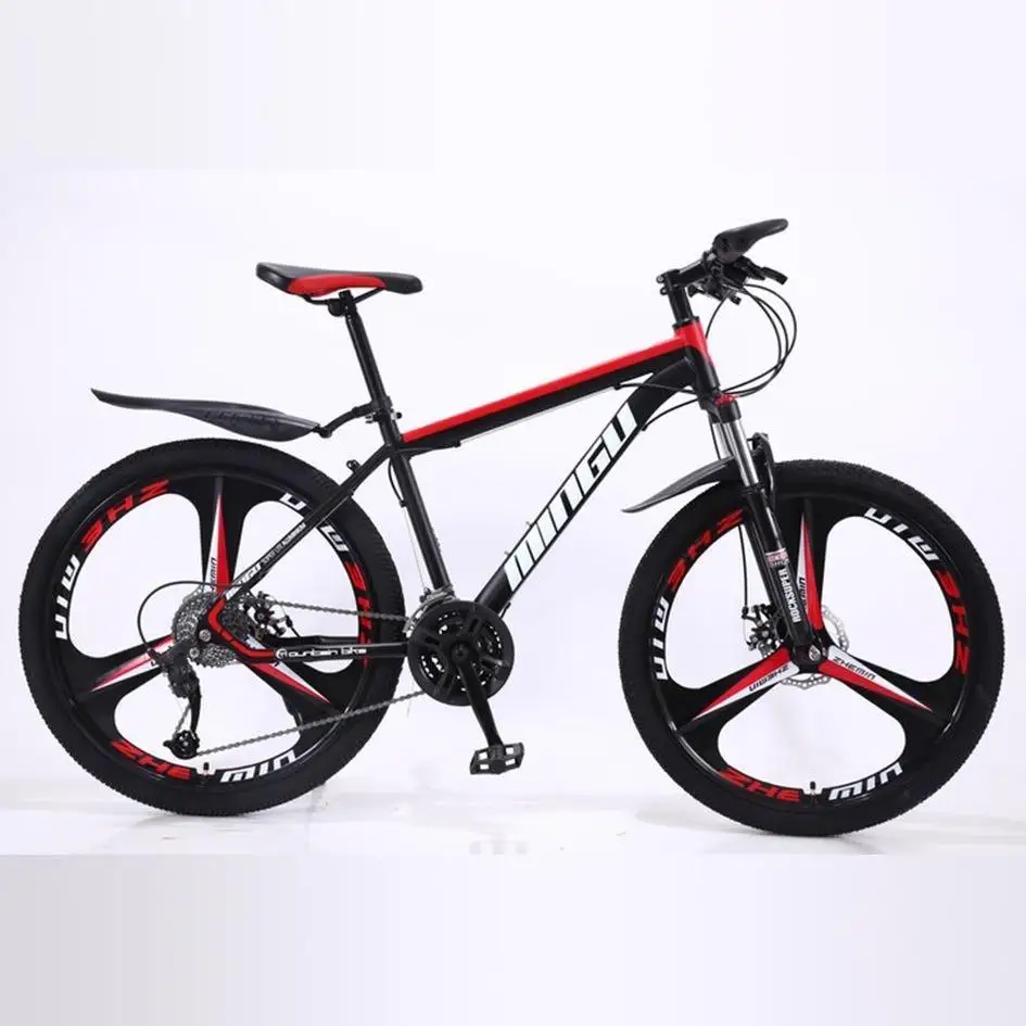 Carbon Steel Frame Fashion Full Suspension Bicycle Bicicletas 26 27.5 29 Inch Mountain Bike racing bike
