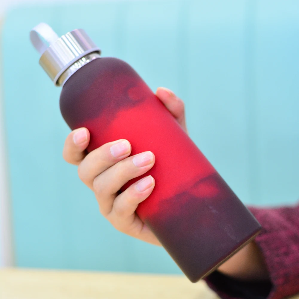 Color Changing Cup Magic Heat Sensitive Color Changing stainless steel thermal water bottle mug cup