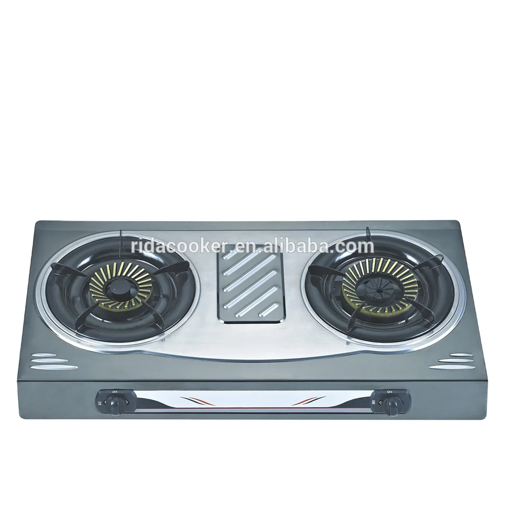 LPG No. of 2 Burners gas cooker potable stove gas
