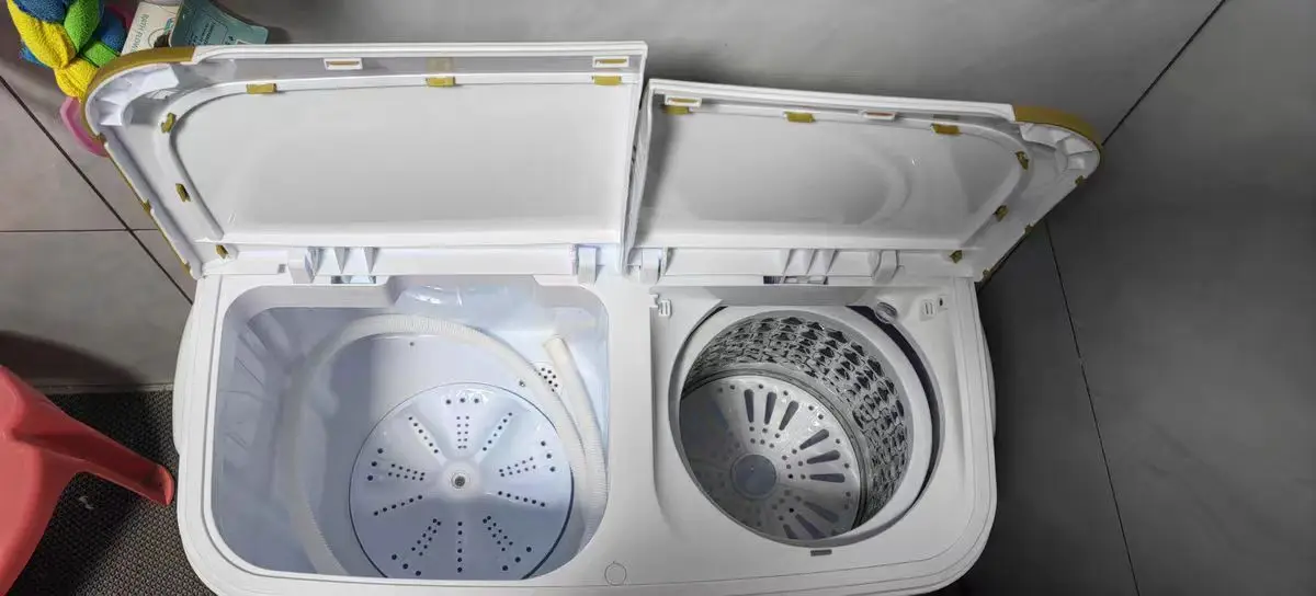 Double drum double cylinder semi-automatic household dehydrating stainless steel  other washing machine washing machine mini