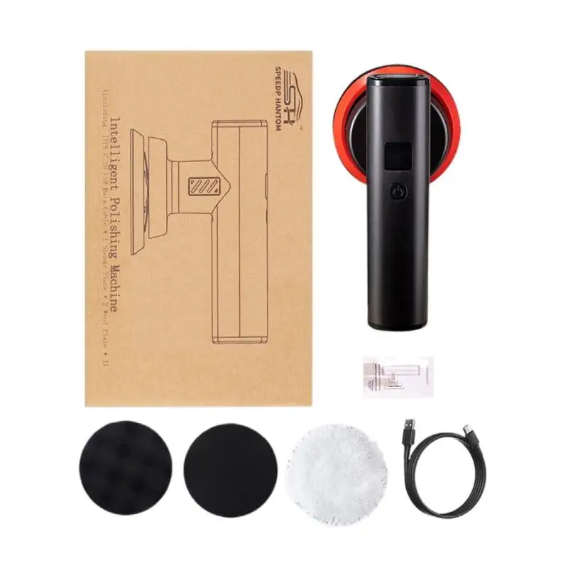 DIY Car Polisher 5 Inch Rotary  Polishing machine For Car Detailing 7.4 30W 3 Variable Speed Car Buffer Machine 4000RPM