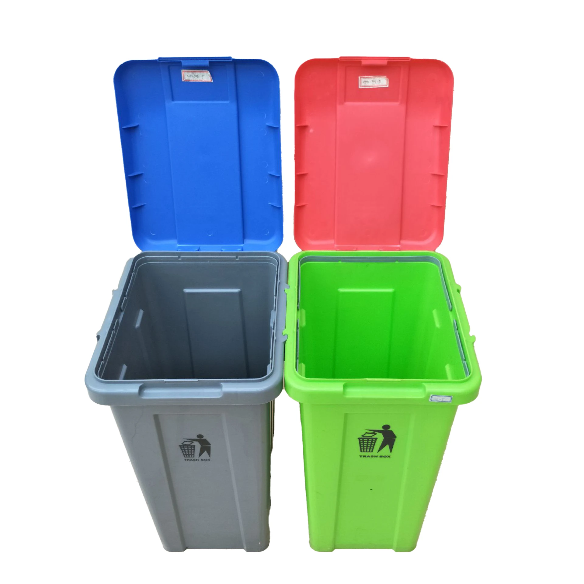 The new type can be spliced four kinds of plastic trash can 16L 20L 30L 50L community property sanitation bucket