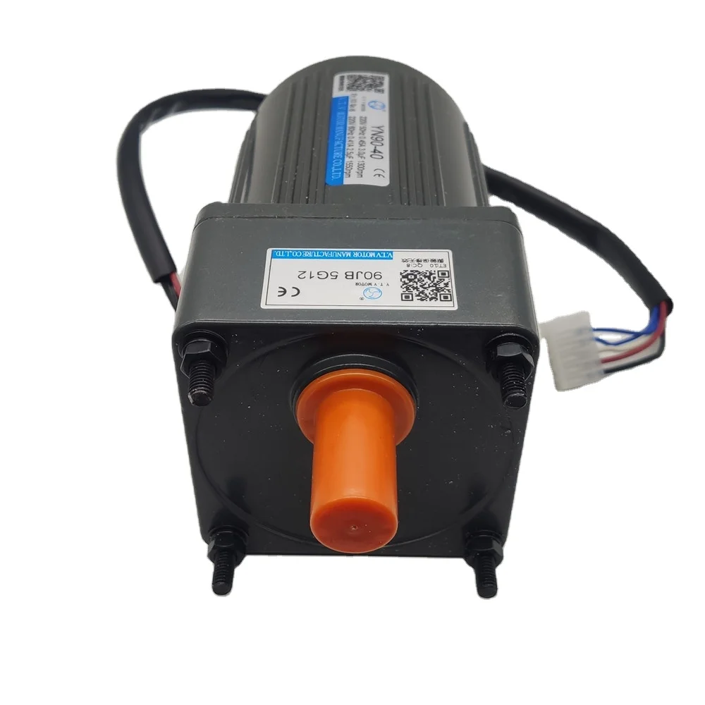 VTV precise 40W 60W 1550 rpm gear box gear motor YN90-60 series
