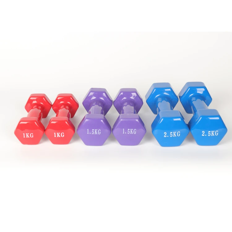 China Wholesale 10kg Bodybuilding Life Fitness Hexagonal Dumbbell