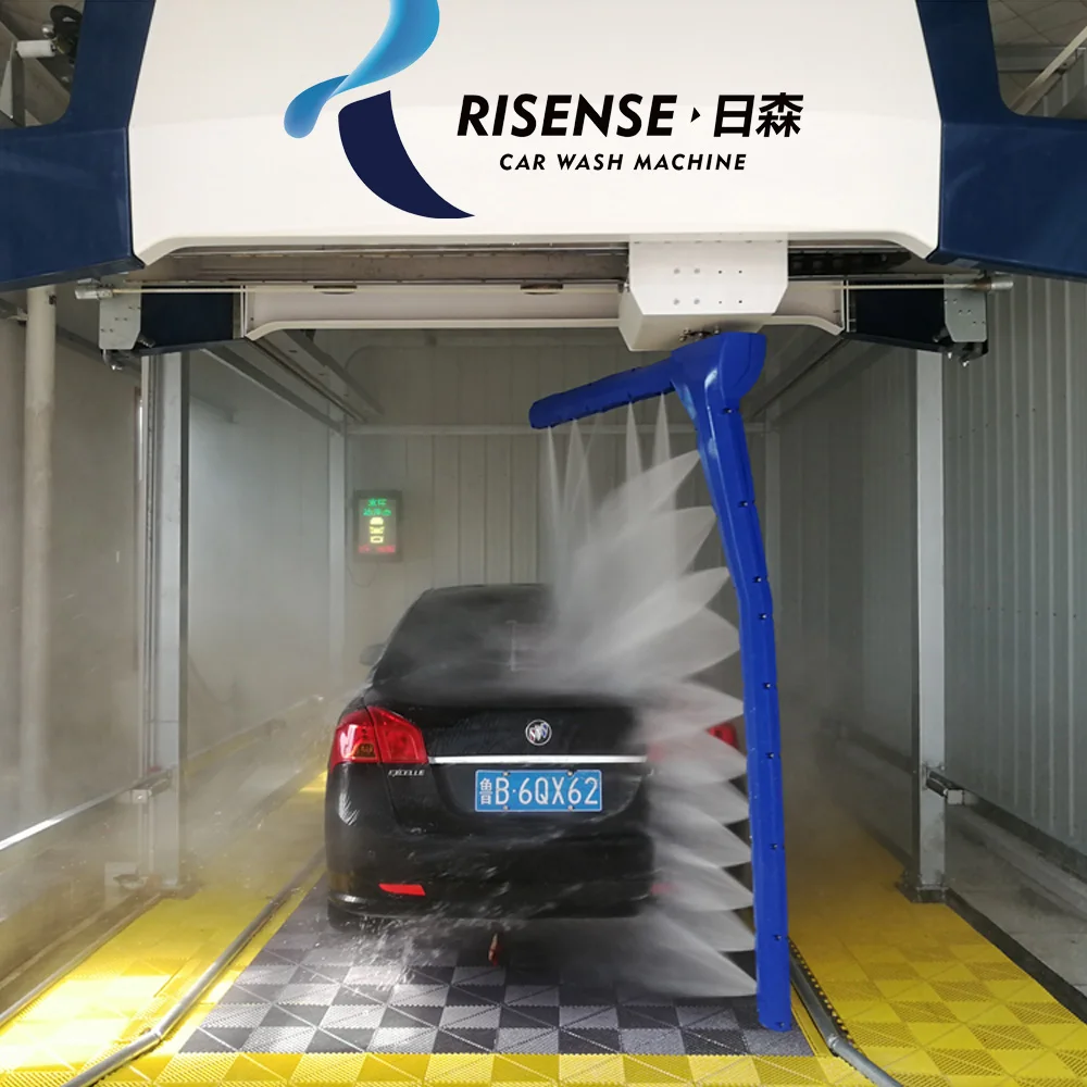 HP-260 low price automatic touchless car wash machine lavado automatico de autos successful installed in Romania