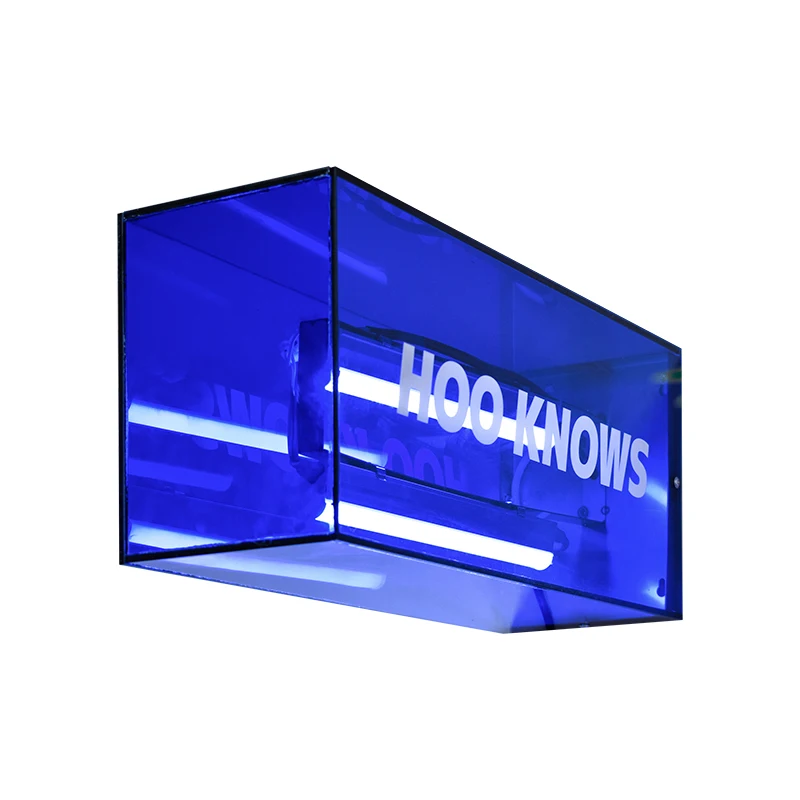 2020 new custom color acrylic light box neon door head sign frame luminous acrylic billboard