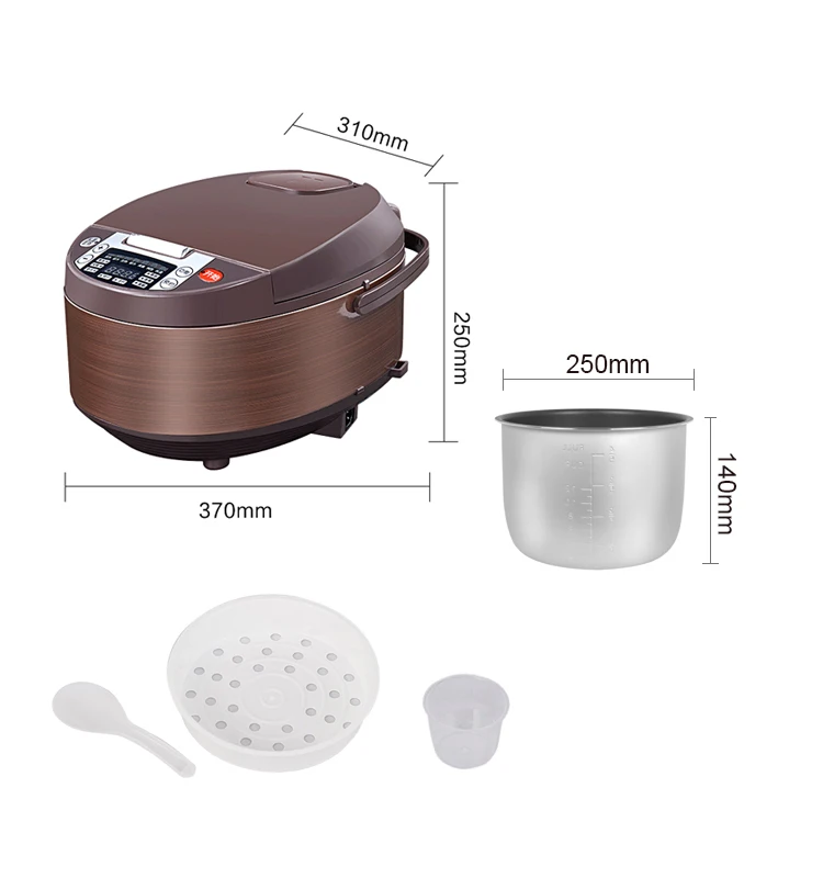 Low Sugar Rice Cooker Stainless Multi Minimax Digital Electric Rice Cooker 5 Liter
