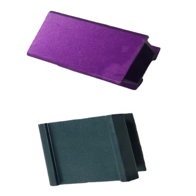 7075 aluminum blocks OEM machining milling aluminium alloy cnc prototype work parts precision colored anodized aluminum