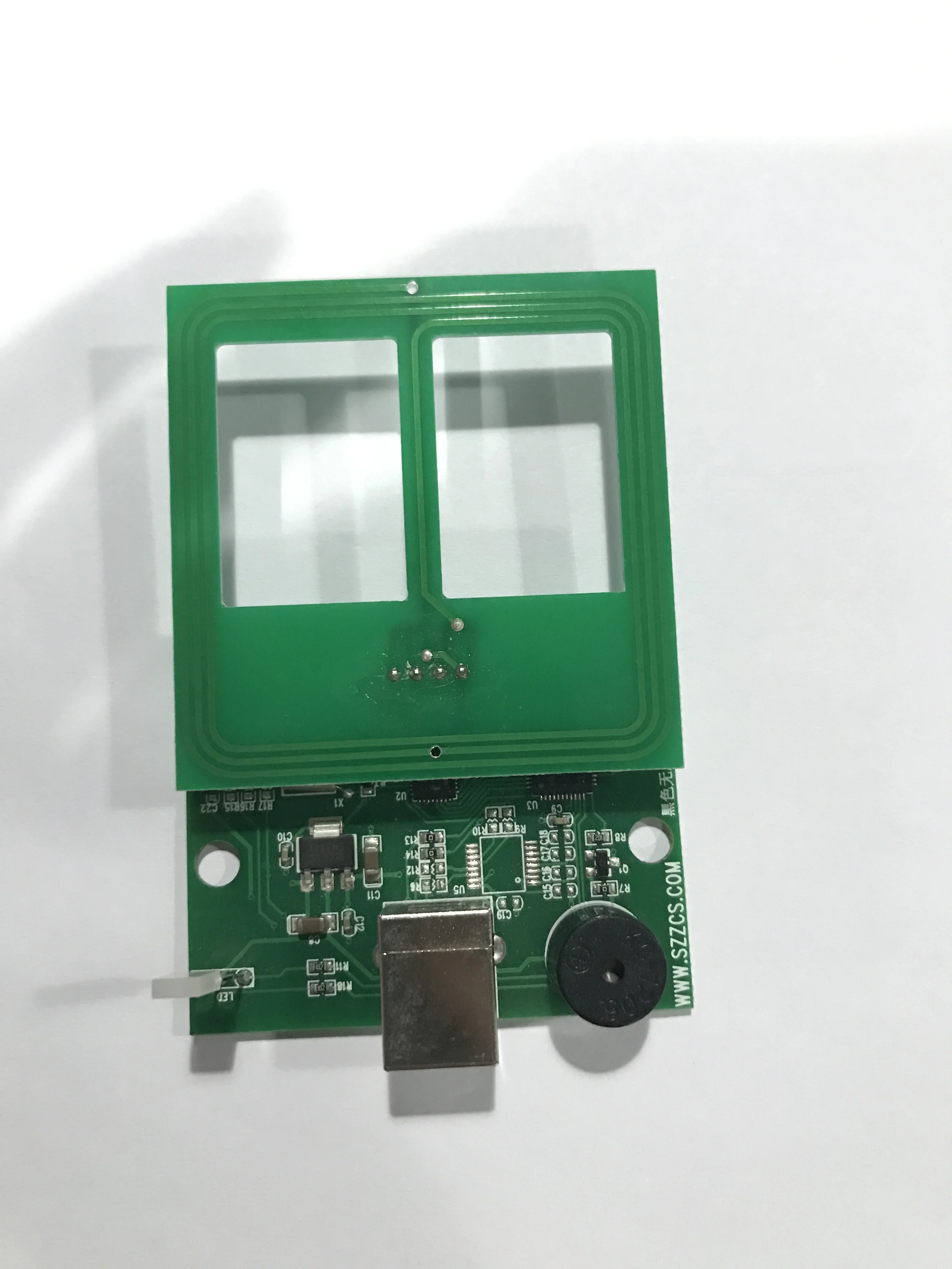 Настольный черный Считыватель Карт RFID для