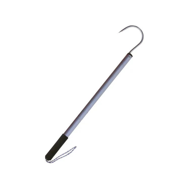 Strong a-alloy fish gaff hooks fishing spear made in china