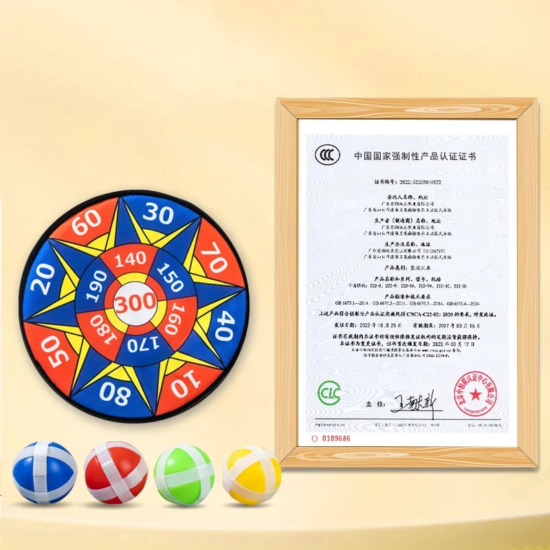 Funny toys dart game children outdoor game dart board for kids sticky ball toy kids sports toys