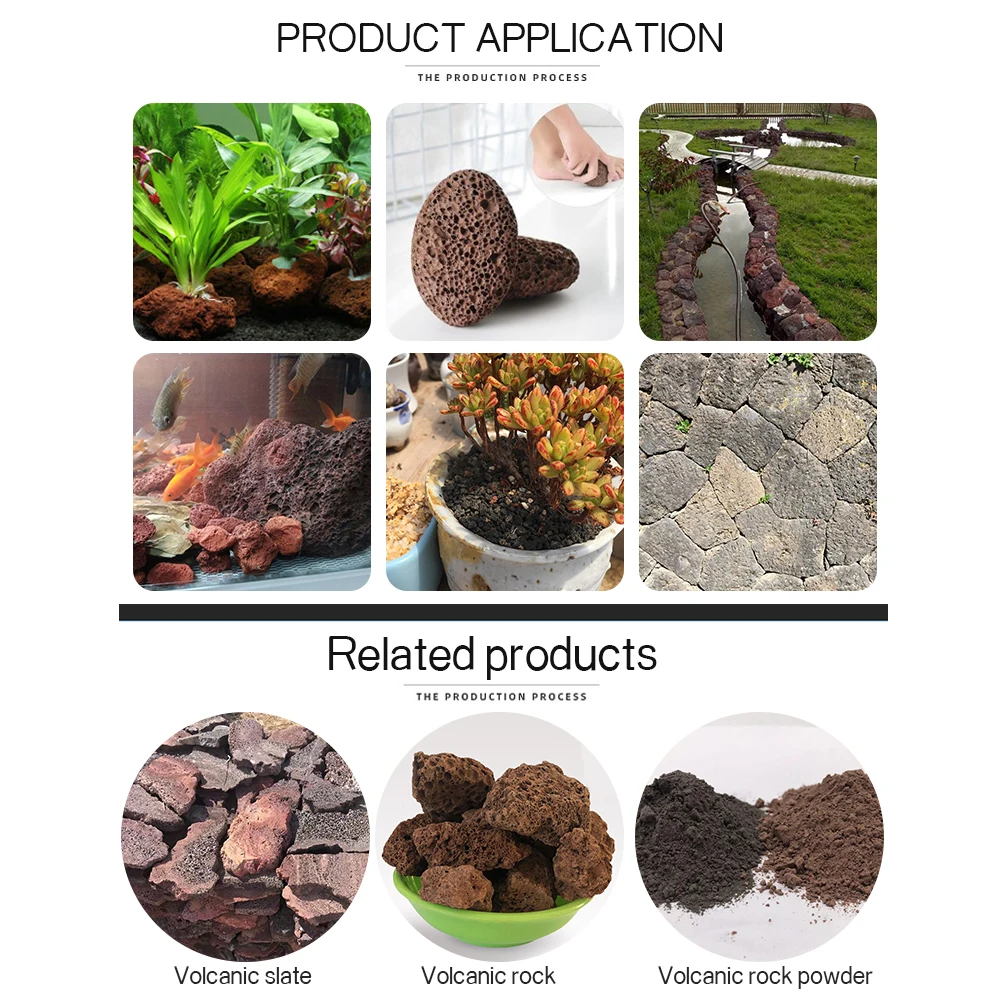 Manufacturer wholesale for sale 2cm 3cm 4cm natural lava stone ball volcanic rock sto gardening