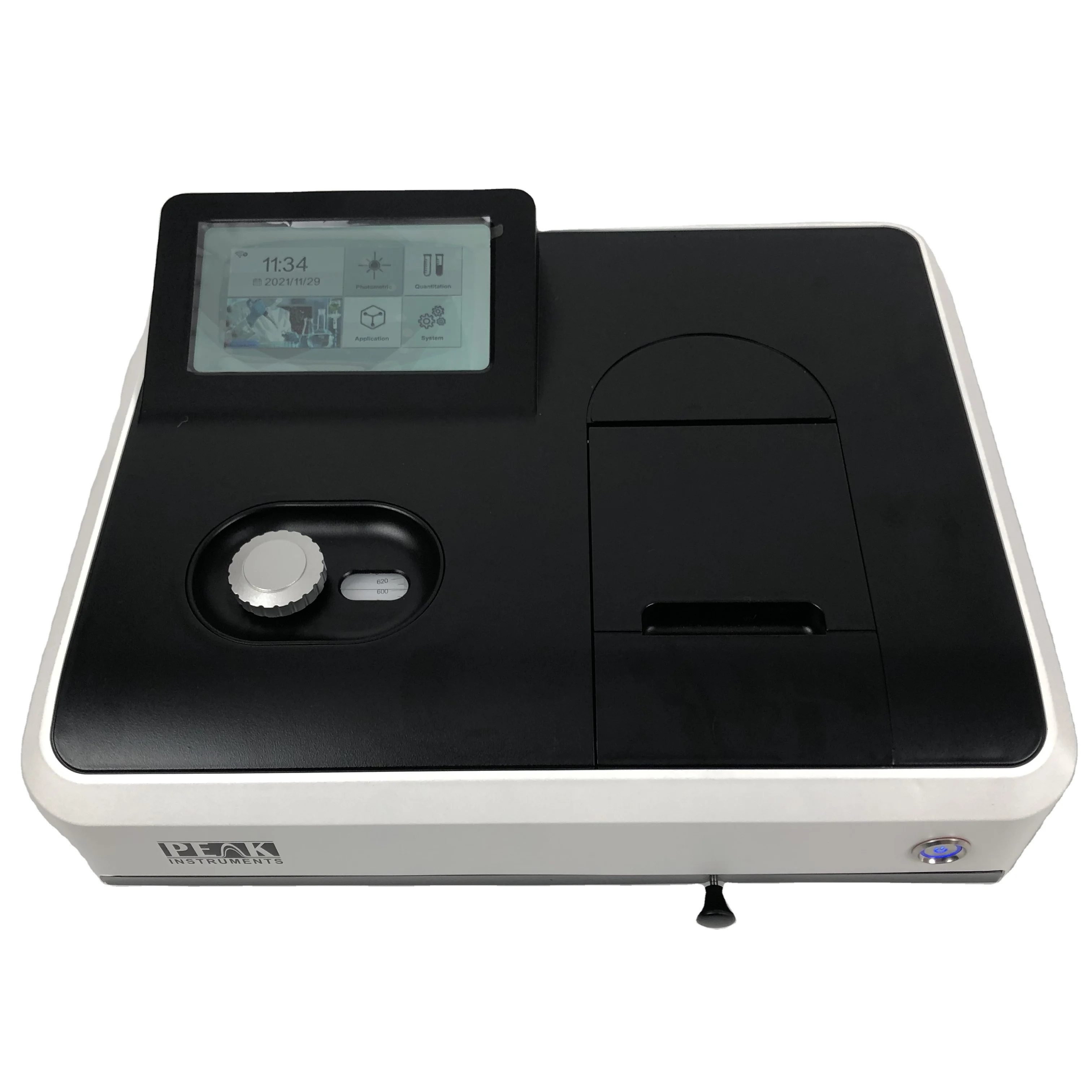 Peak Instruments cheap touch screen single beam UV visible 4nm bandwidth spectrophotometer