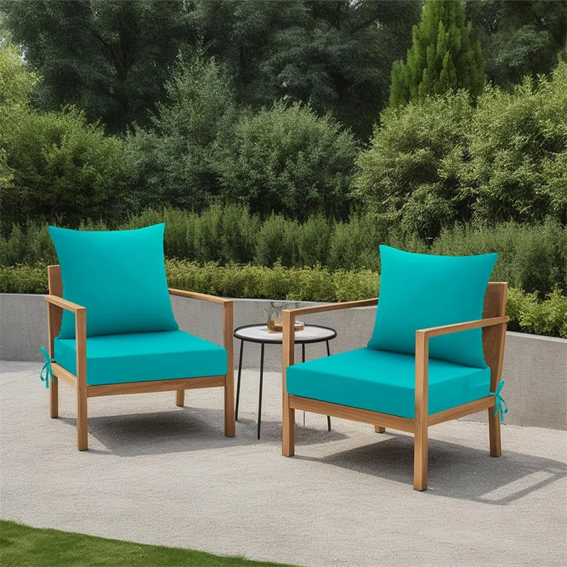 Outdoor Furniture Brown Sofa Cushion Set Replacement Waterproof Fabric Clearance