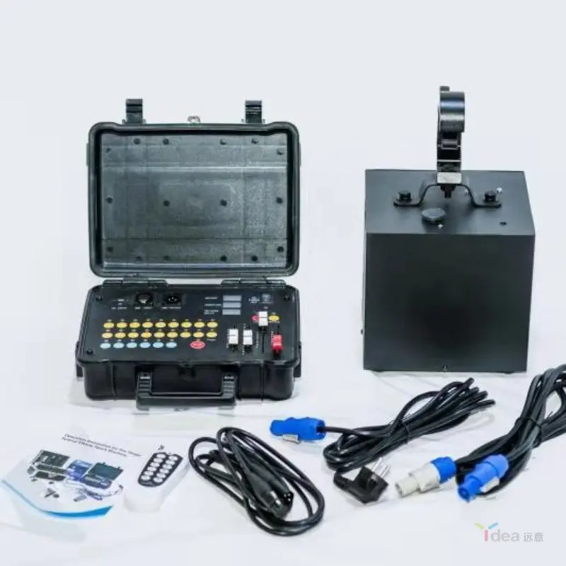 Hot selling 600W electronic special effects cold spark machine DMX512 wedding stage spark machine