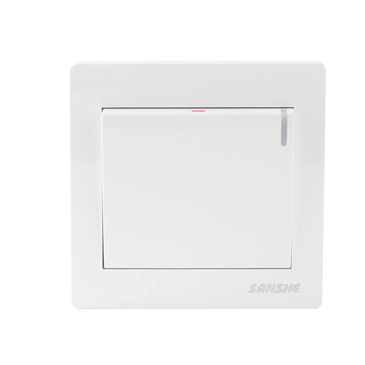 Factory wholesale customize universal switch electrical accessories 1- 4 gang wall switches