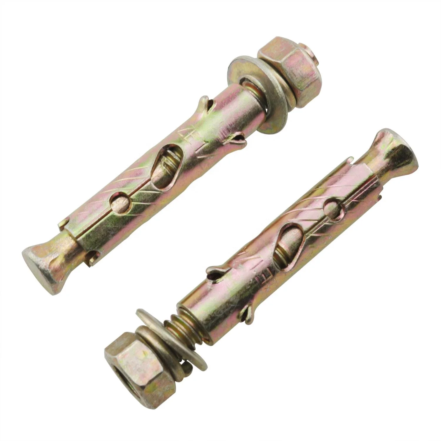 Wholesale Non-Slip Expansion Anchors Carbon Steel an-tiskid Sleeve Anchor for Concrete Base Wall Furniture