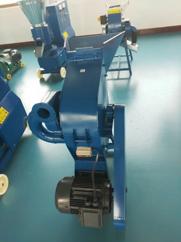 OEM Diesel Combined Wood Pellet Press Making Machine With Hammer Mill