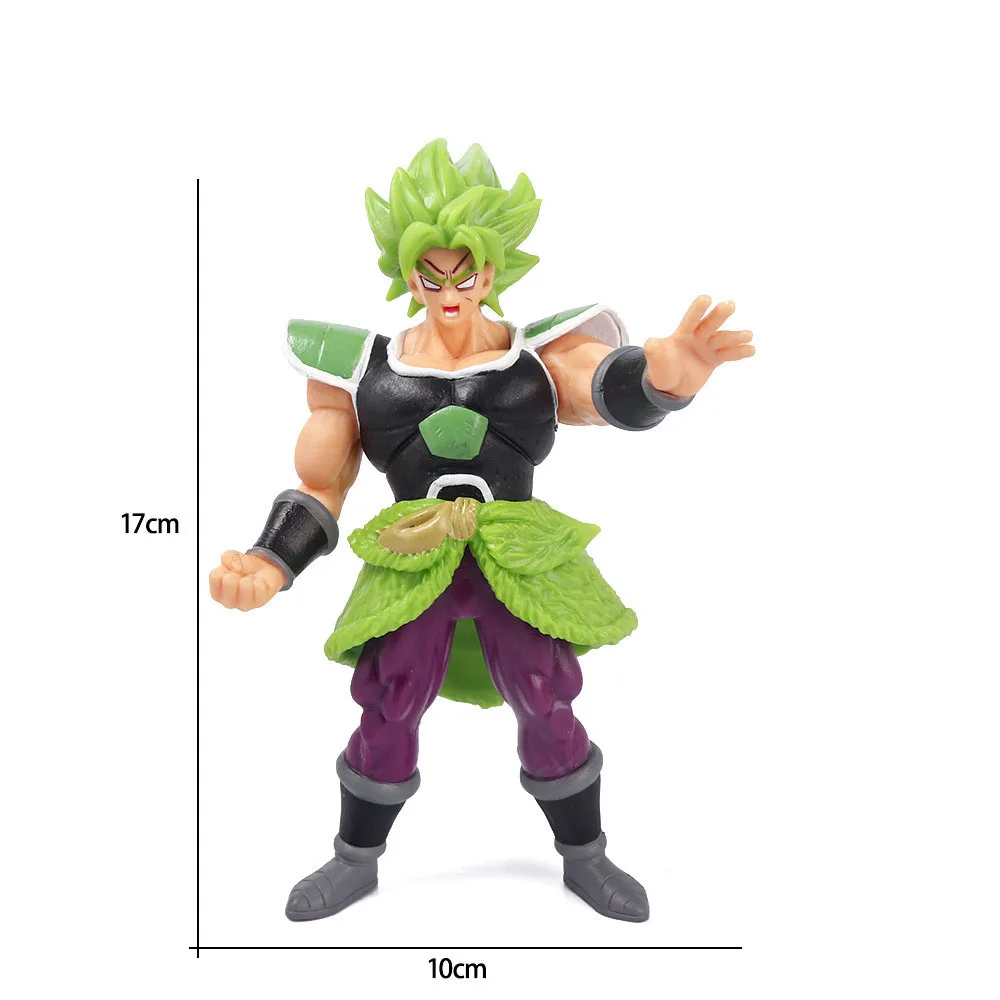 W-305 Anime PVC Action Figure 15 Style Broly Goku Vegeta Figures 18cm Creative Anime Character Model Toys
