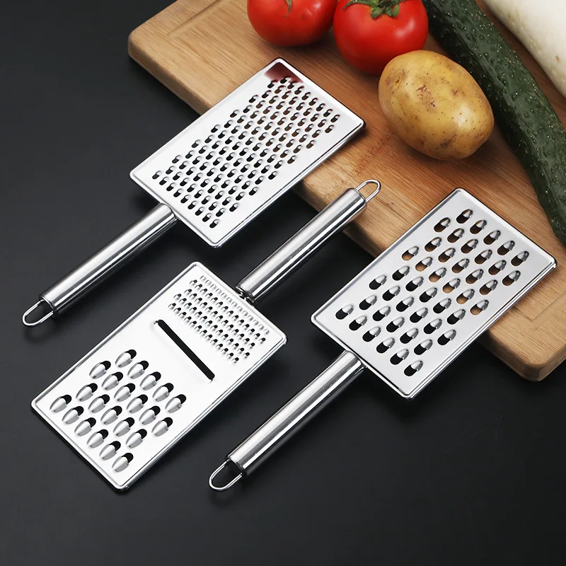 kitchen gadgets stainless steel grater shredded radish multi-function potato grinder garlic planer vegetable cheese grater