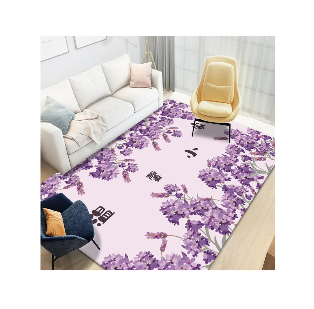 Pink Rose Butterfly Aesthetic Self Adhesive Fashion Decor Living Room 3d PVC Floor Sticker